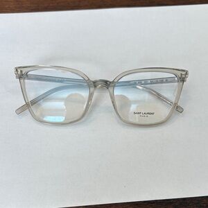 Saint Laurent Transparent Eyewear